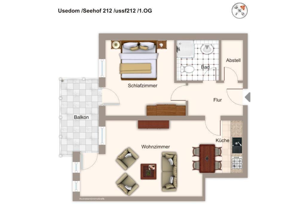 Seehof Seehof 212 Heringsdorf  Exterior foto